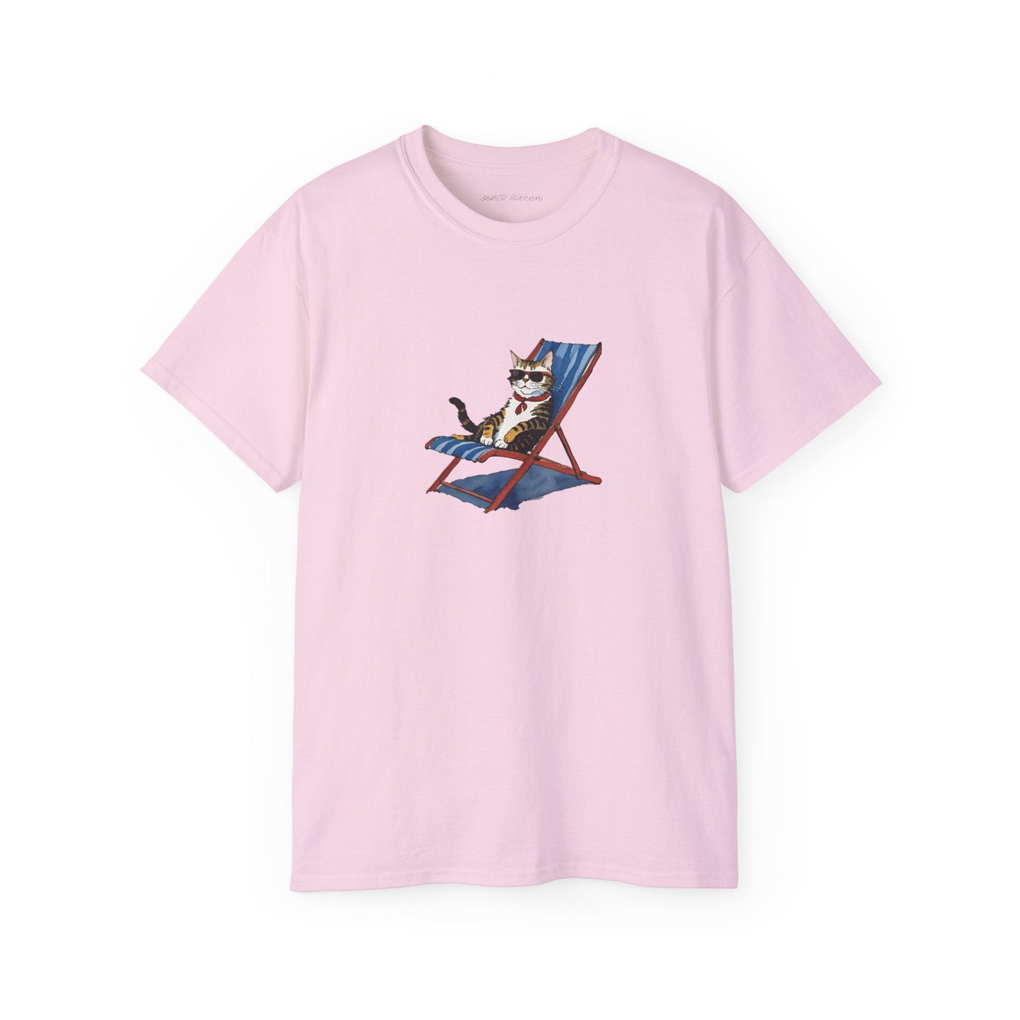 Cat, but he's on vacation Tee - Cozy Igloo
