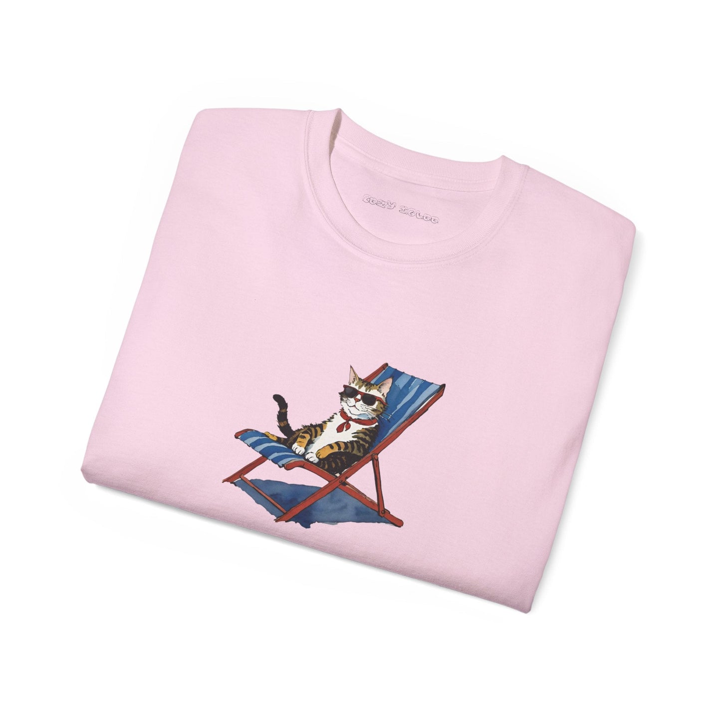 Cat, but he's on vacation Tee - Cozy Igloo