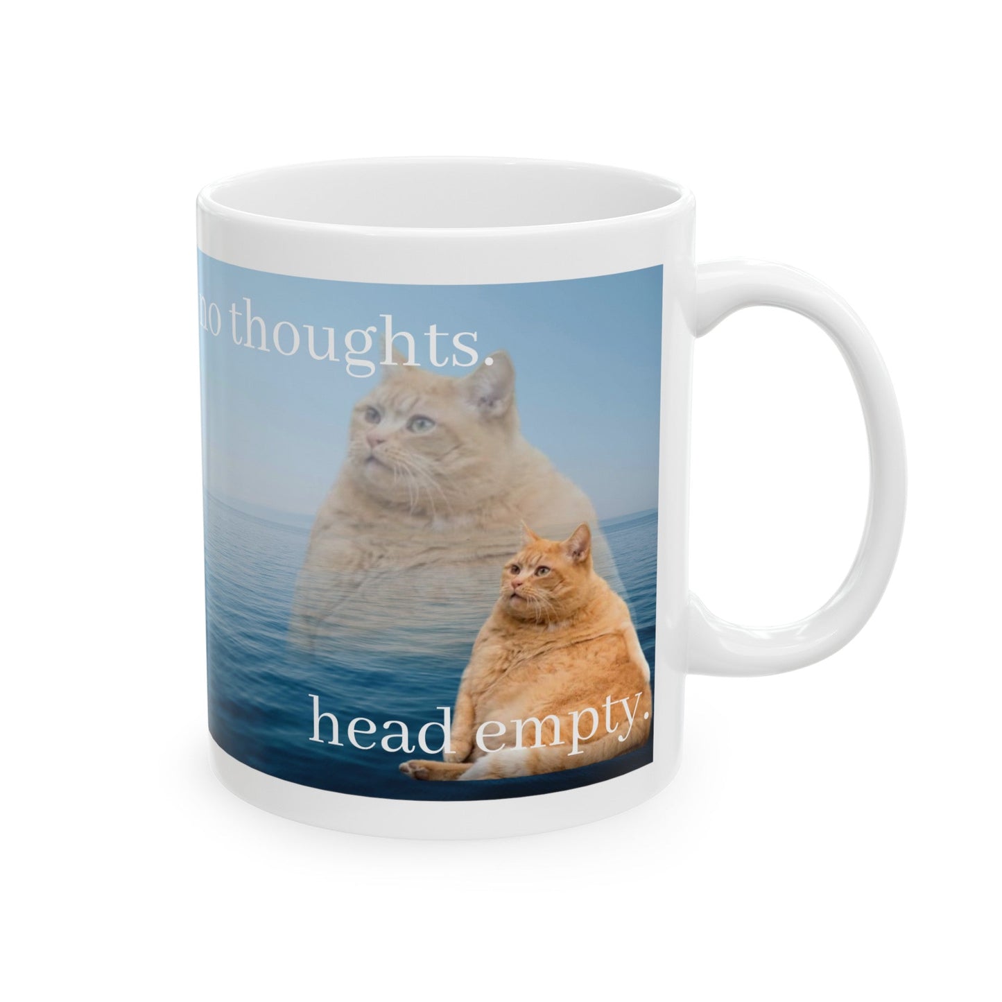 no thoughts. head empty Mug - Cozy Igloo