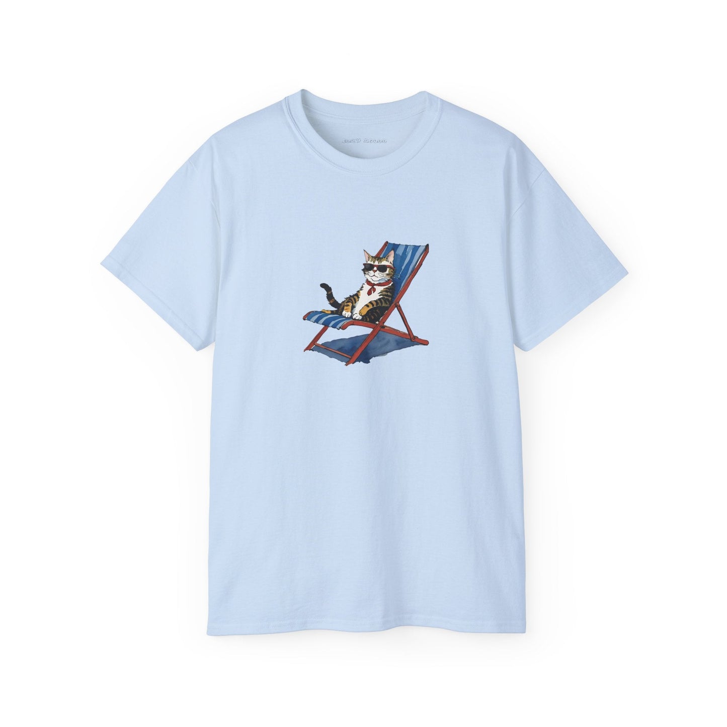 Cat, but he's on vacation Tee - Cozy Igloo