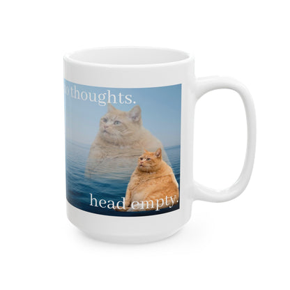 no thoughts. head empty Mug - Cozy Igloo