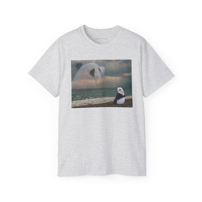 PANDA ON DA BEACH TEE - Cozy Igloo