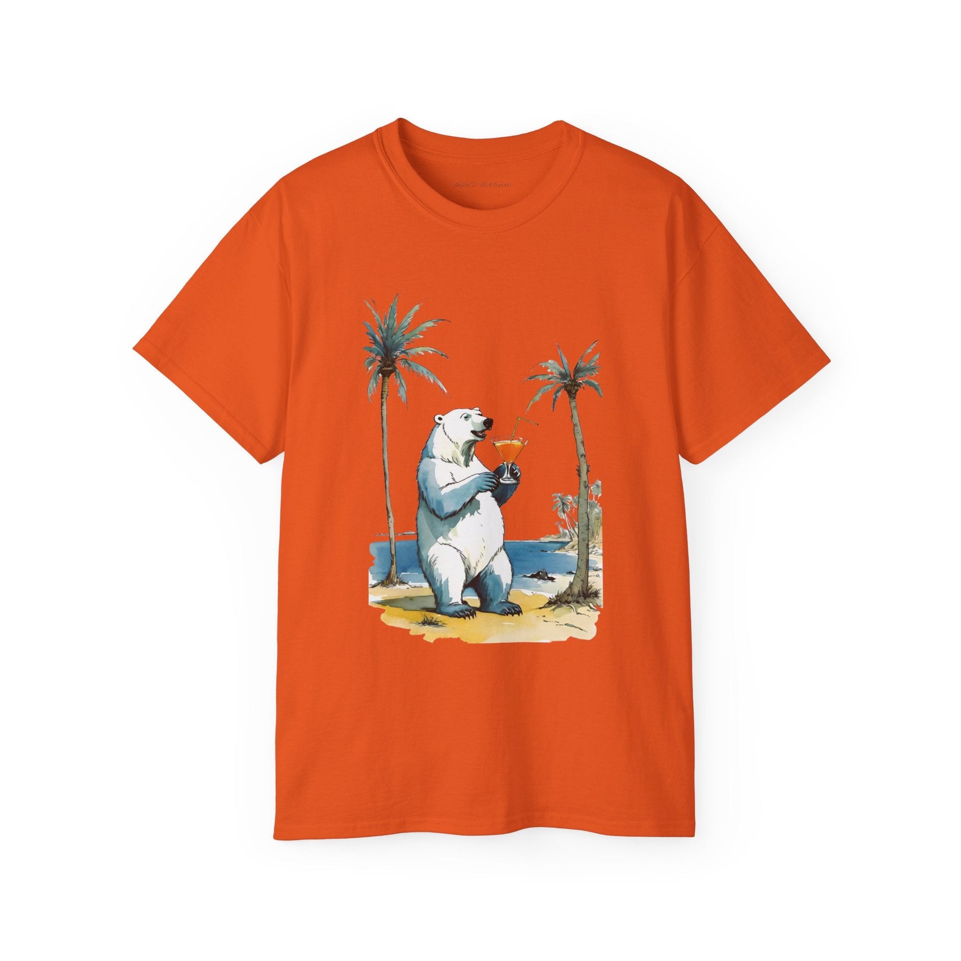 Polar Bear Chilling On the Beach - Cozy Igloo